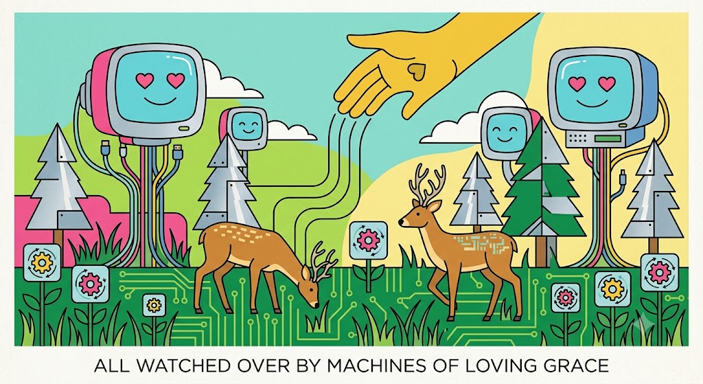 All Watched Over by Machines of Loving Grace – Richard Brautigan